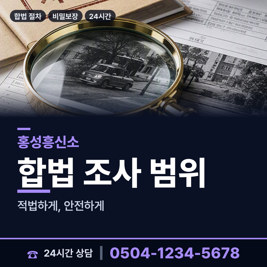 홍성 홍성읍 법인신용조사 상담 안내